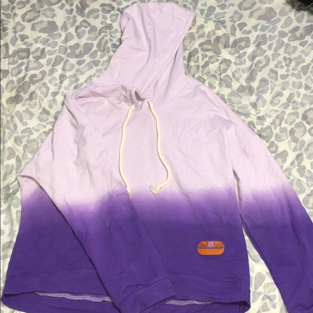 Purple Ombré Pull over